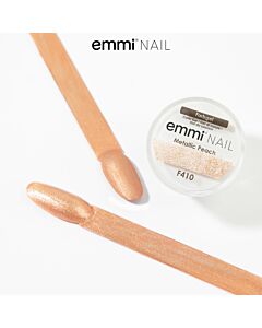Emmi-Nail Gel de couleur Pêche métallisé -F410-