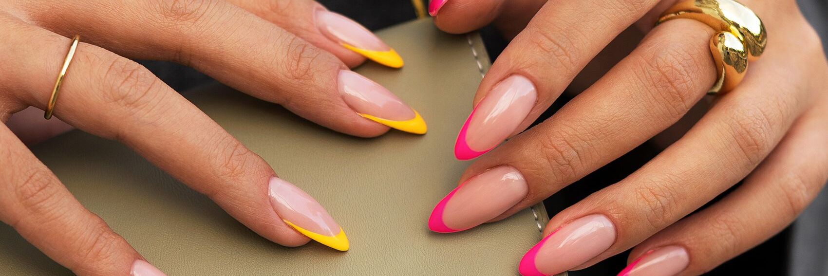 westliche Nail Art 80er Jahre Stil